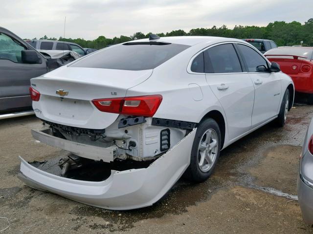 1G1ZB5ST8GF229810 - 2016 CHEVROLET MALIBU LS WHITE photo 4