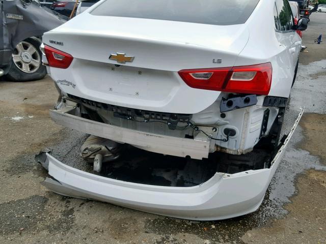 1G1ZB5ST8GF229810 - 2016 CHEVROLET MALIBU LS WHITE photo 9
