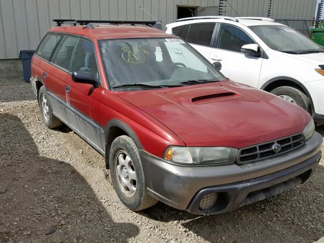 4S3BG685XV7652596 - 1997 SUBARU LEGACY OUT RED photo 1