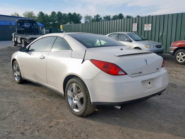 1G2ZH361484302501 - 2008 PONTIAC G6 GT WHITE photo 3