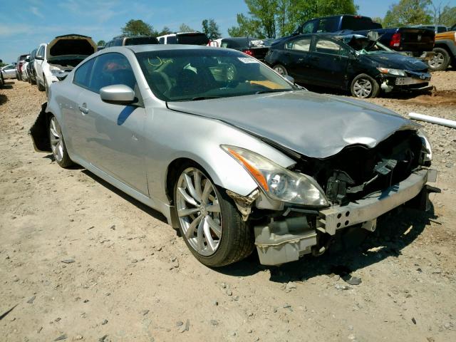 JNKCV64E09M605728 - 2009 INFINITI G37 BASE SILVER photo 1