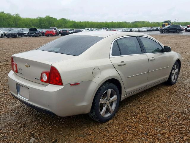 1G1ZC5E03AF131466 - 2010 CHEVROLET MALIBU 1LT 金色 照片 4