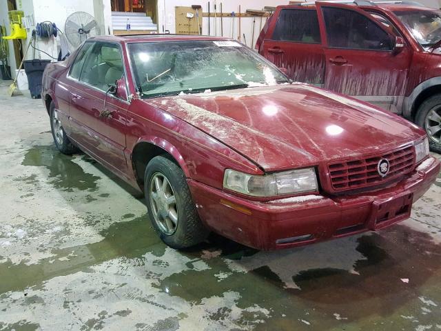 1G6ET12981B108860 - 2001 CADILLAC ELDORADO T MAROON photo 1