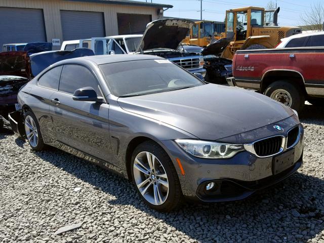 WBA3R5C50EK188048 - 2014 BMW 435 XI GRAY photo 1