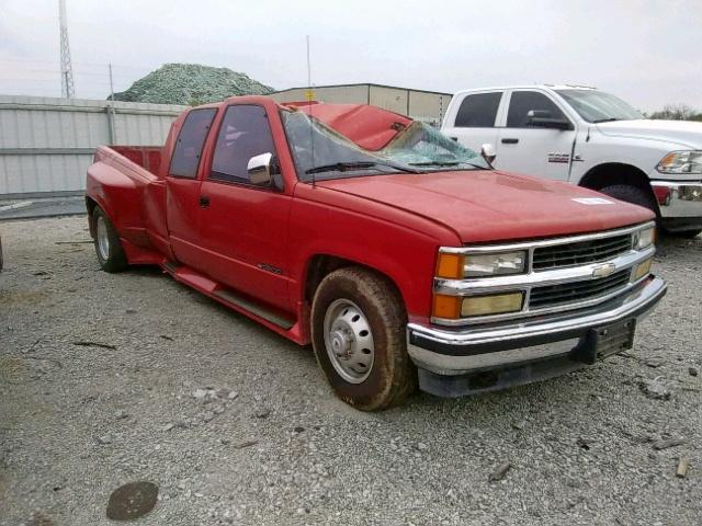 2GCHC39N8N1107092 - 1992 CHEVROLET GMT-400 C3 RED photo 1