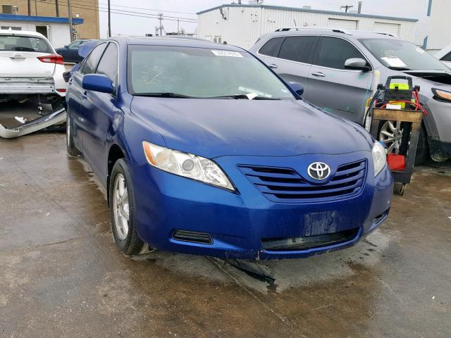 4T4BE46K28R038667 - 2008 TOYOTA CAMRY CE BLUE photo 1