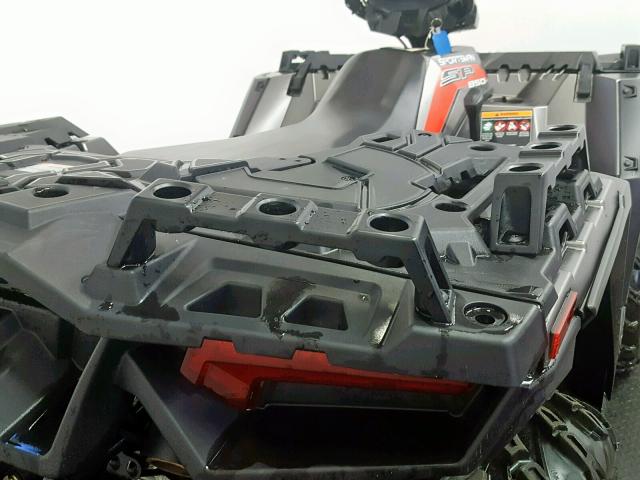 4XASXE854JB311896 - 2018 POLARIS SPORTSMAN BLACK photo 9