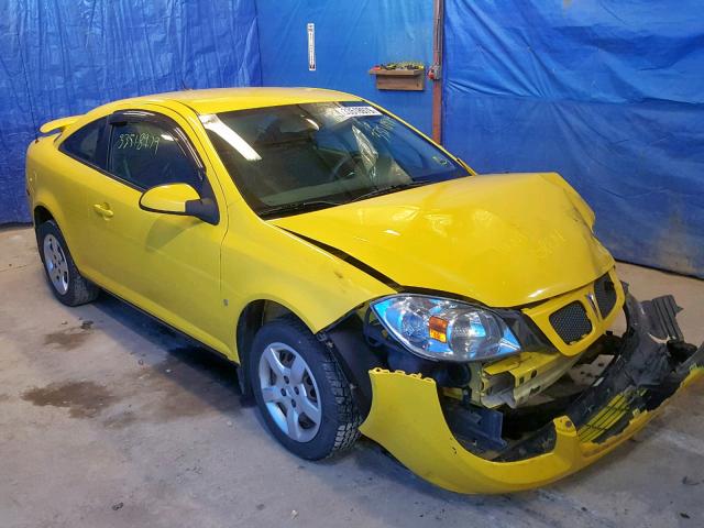 1G2AL18H397201010 - 2009 PONTIAC G5 YELLOW photo 1