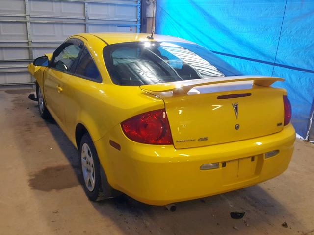 1G2AL18H397201010 - 2009 PONTIAC G5 YELLOW photo 3