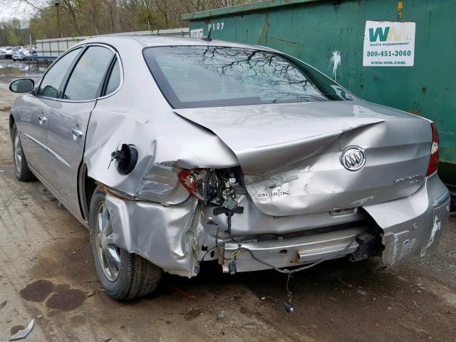 2G4WD582861171315 - 2006 BUICK LACROSSE C SILVER photo 3