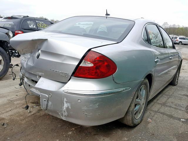 2G4WD582861171315 - 2006 BUICK LACROSSE C SILVER photo 4