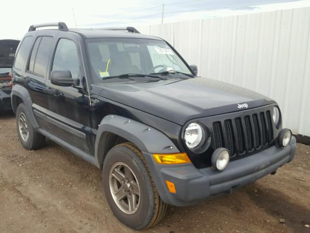 1J4GL38K16W191330 - 2006 JEEP LIBERTY RE BLACK photo 1