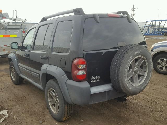 1J4GL38K16W191330 - 2006 JEEP LIBERTY RE BLACK photo 3