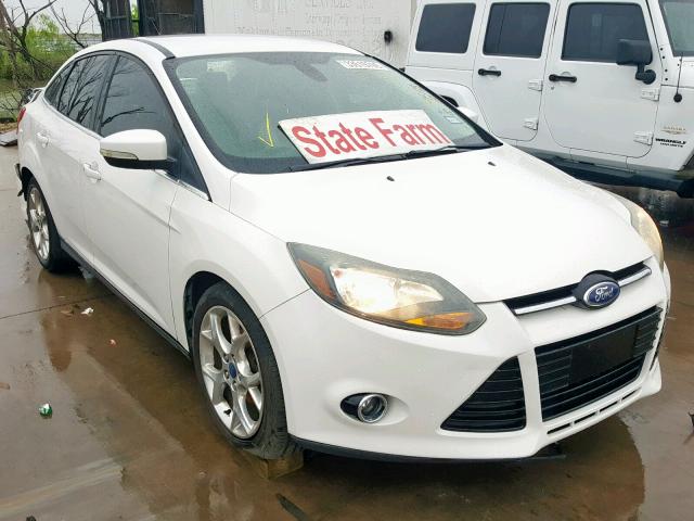 1FAHP3J29CL134921 - 2012 FORD FOCUS TITA WHITE photo 1