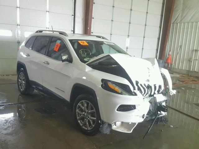 1C4PJLCB7EW154705 - 2014 JEEP CHEROKEE L WHITE photo 1