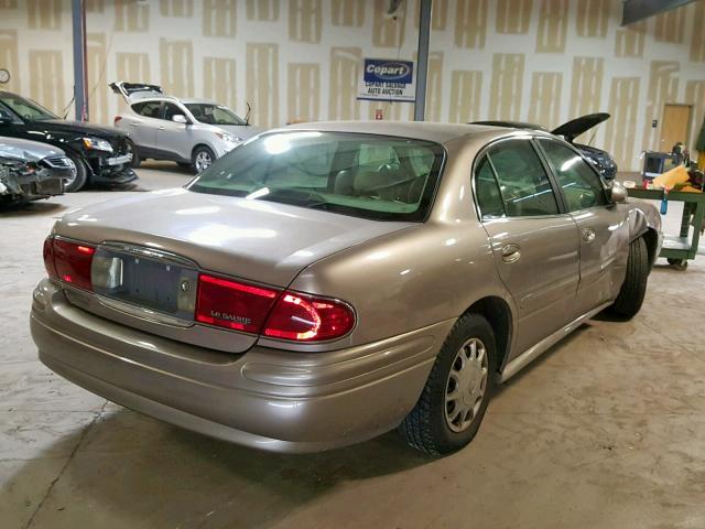 1G4HP52K44U161875 - 2004 BUICK LESABRE CU TAN photo 4