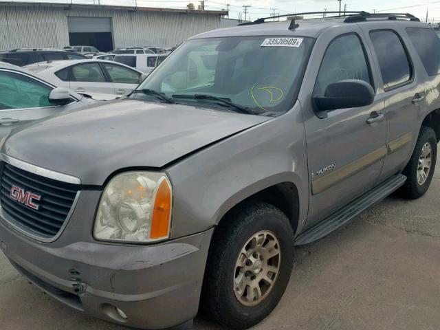 1GKFC13J07R129572 - 2007 GMC YUKON GRAY photo 2