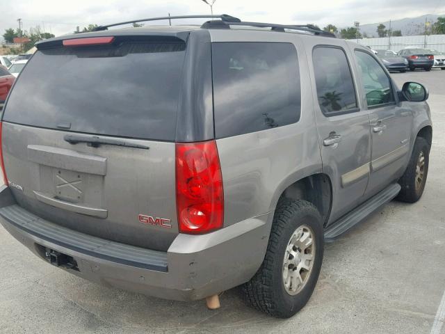 1GKFC13J07R129572 - 2007 GMC YUKON GRAY photo 4