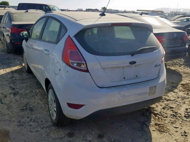 3FADP4TJ3GM172285 - 2016 FORD FIESTA S WHITE photo 3