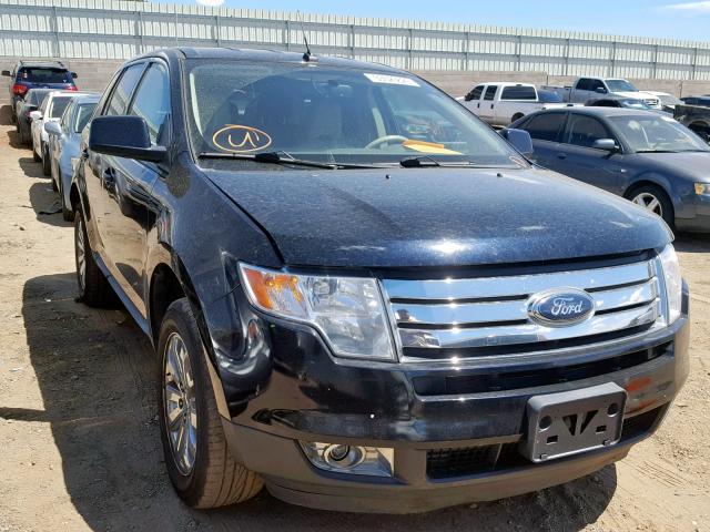 2FMDK4JCXABB61592 - 2010 FORD EDGE SEL BLUE photo 1