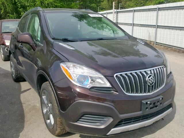 KL4CJESB3DB093106 - 2013 BUICK ENCORE BURGUNDY photo 1