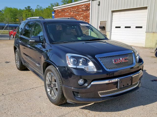 1GKKVTED3BJ368598 - 2011 GMC ACADIA DEN BLACK photo 1