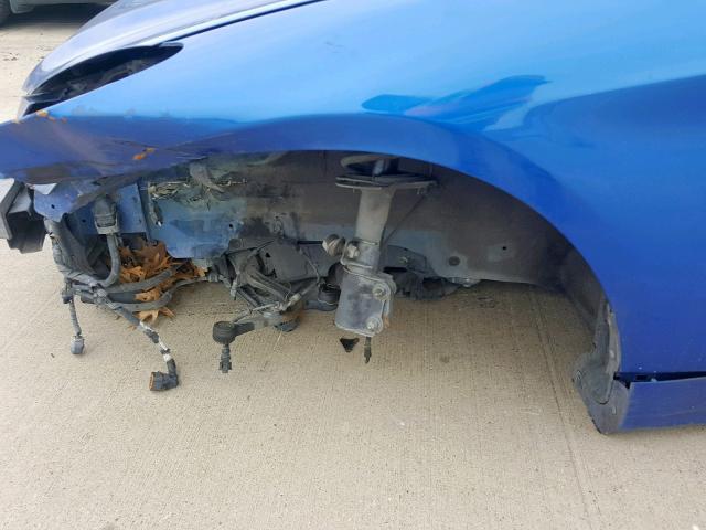 KMHHU6KH2BU047275 - 2011 HYUNDAI GENESIS CO BLUE photo 9