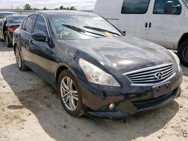 JN1CV6AP2CM625397 - 2012 INFINITI G37 BASE BLACK photo 1