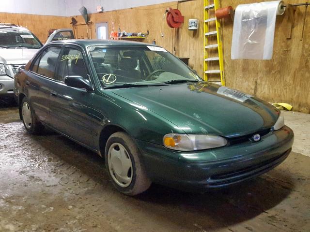 1Y1SK54832Z411175 - 2002 CHEVROLET GEO PRIZM GREEN photo 1