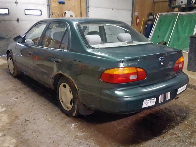 1Y1SK54832Z411175 - 2002 CHEVROLET GEO PRIZM GREEN photo 3