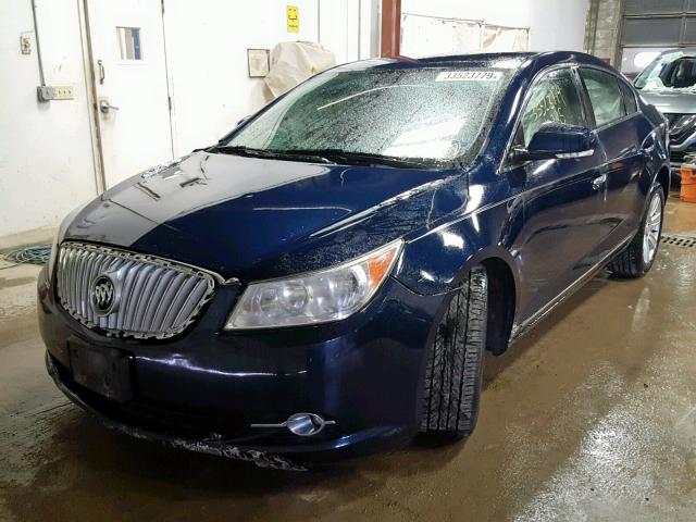 1G4GC5ED6BF120671 - 2011 BUICK LACROSSE C BLUE photo 2