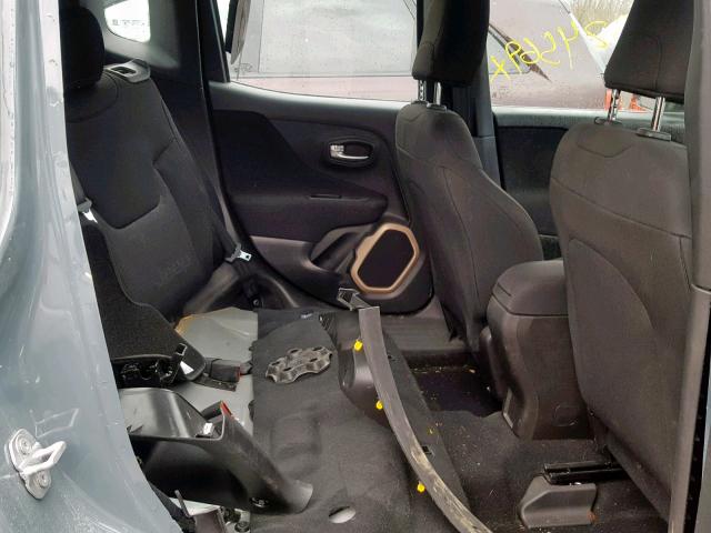 ZACCJBAT3GPE18572 - 2016 JEEP RENEGADE S ლურჯი ფოტო 6