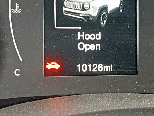 ZACCJBAT3GPE18572 - 2016 JEEP RENEGADE S ლურჯი ფოტო 8