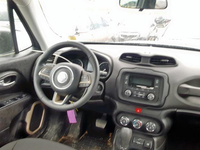 ZACCJBAT3GPE18572 - 2016 JEEP RENEGADE S ლურჯი ფოტო 9