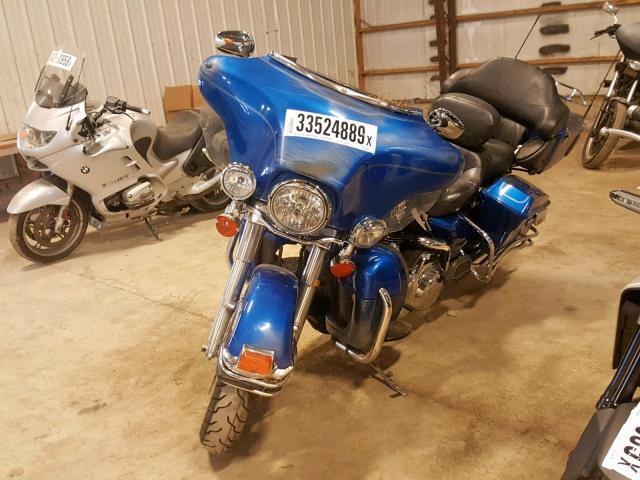 1HD1FC4137Y633514 - 2007 HARLEY-DAVIDSON FLHTCUI BLUE photo 2