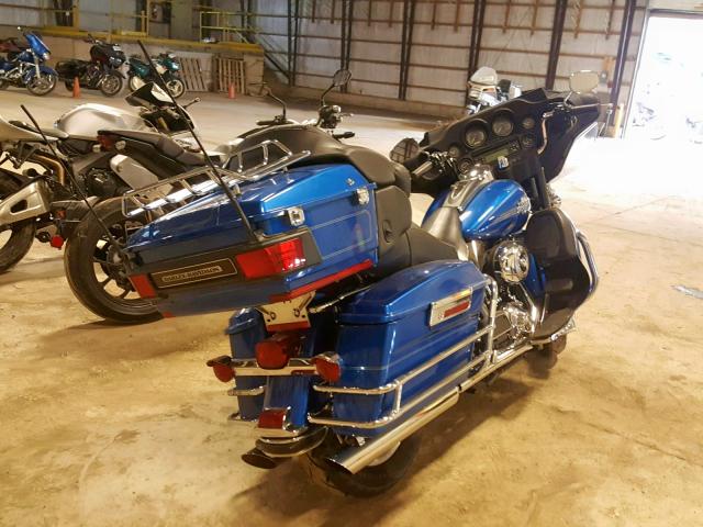 1HD1FC4137Y633514 - 2007 HARLEY-DAVIDSON FLHTCUI BLUE photo 4