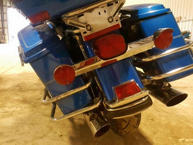 1HD1FC4137Y633514 - 2007 HARLEY-DAVIDSON FLHTCUI BLUE photo 9