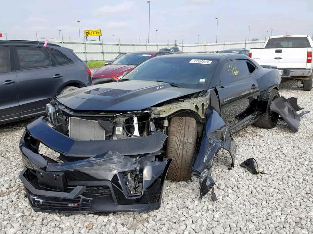 2G1FL1EP4E9802313 - 2014 CHEVROLET CAMARO ZL1 黑色 照片 2