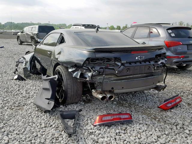 2G1FL1EP4E9802313 - 2014 CHEVROLET CAMARO ZL1 黑色 照片 3