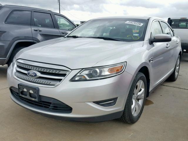 1FAHP2HW3BG145424 - 2011 FORD TAURUS SEL SILVER photo 2