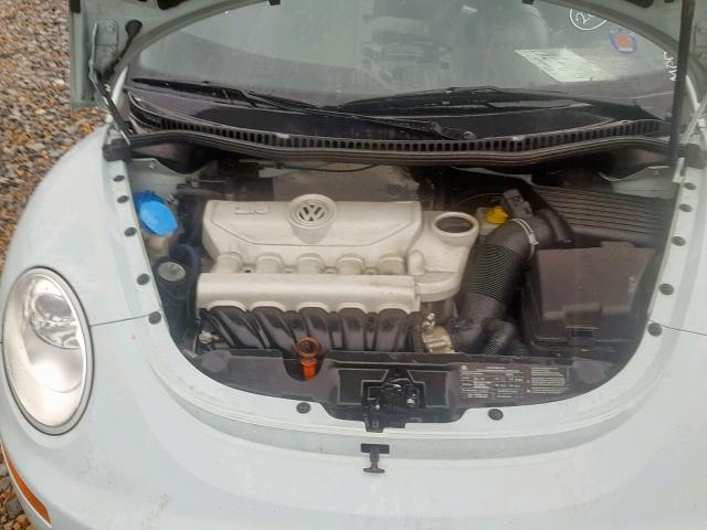 3VWRW3AG5AM016161 - 2010 VOLKSWAGEN NEW BEETLE Mavi foto 7