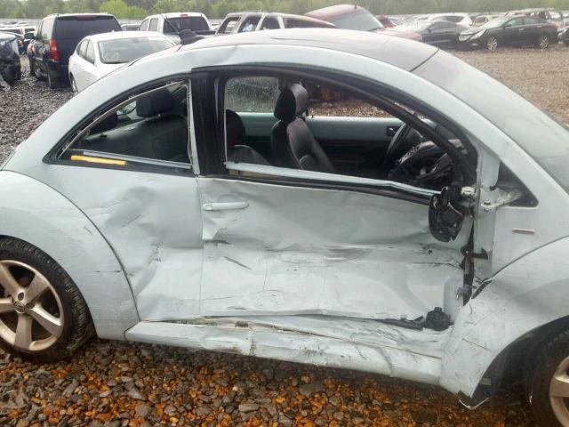 3VWRW3AG5AM016161 - 2010 VOLKSWAGEN NEW BEETLE Mavi foto 9