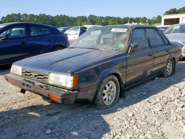 JF2AC7586FE256705 - 1985 SUBARU GL 4WD BLUE photo 2