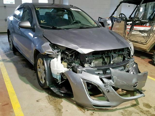 JM1BL1UF1B1488814 - 2011 MAZDA 3 I SILVER photo 1