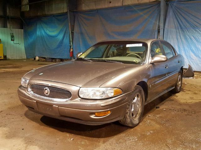 1G4HR54K42U284550 - 2002 BUICK LESABRE LI GOLD photo 2