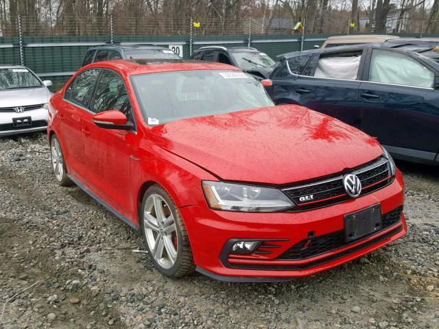 3VW5T7AJ6HM265041 - 2017 VOLKSWAGEN JETTA GLI RED photo 1