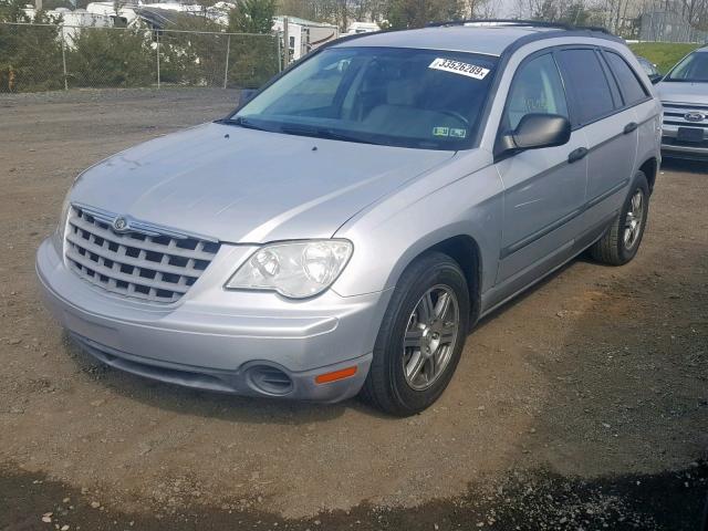 2A8GF48X28R150711 - 2008 CHRYSLER PACIFICA L SILVER photo 2