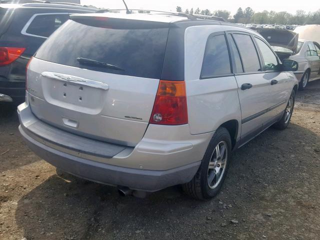 2A8GF48X28R150711 - 2008 CHRYSLER PACIFICA L SILVER photo 4