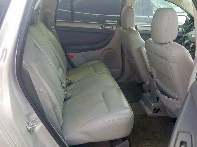 2A8GF48X28R150711 - 2008 CHRYSLER PACIFICA L SILVER photo 6