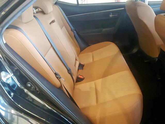 2T1BURHE3FC364462 - 2015 TOYOTA COROLLA L BLACK photo 6